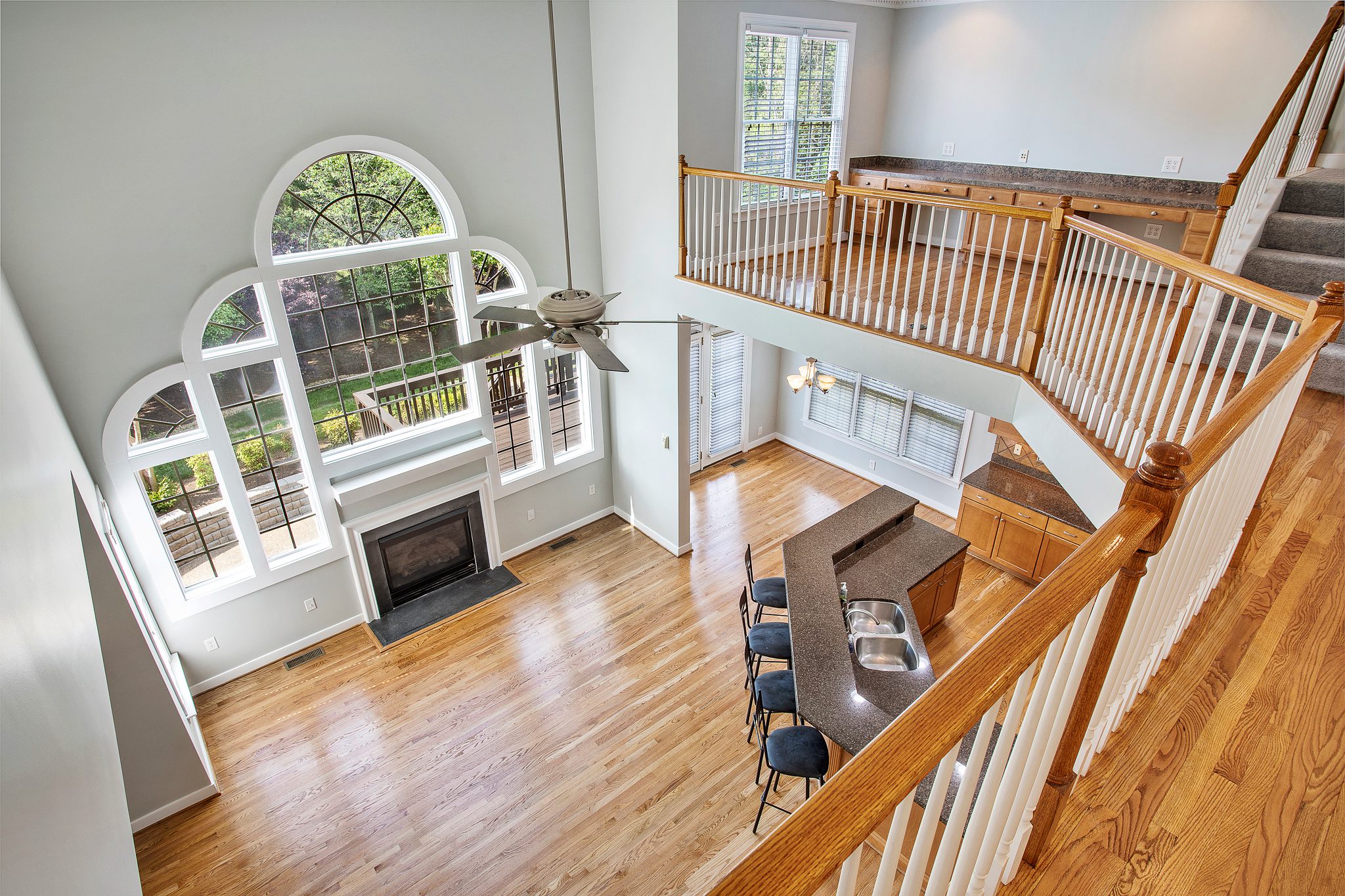 Interior painted home in Richmond, VA