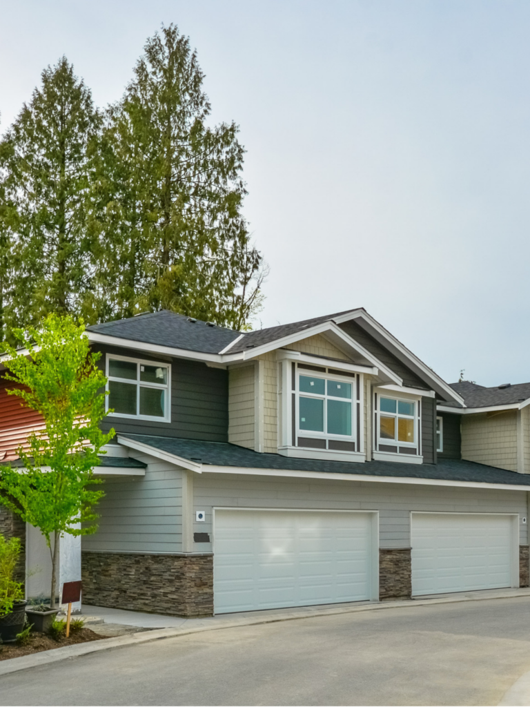 Freshly painted exterior of home in Richmond, VA